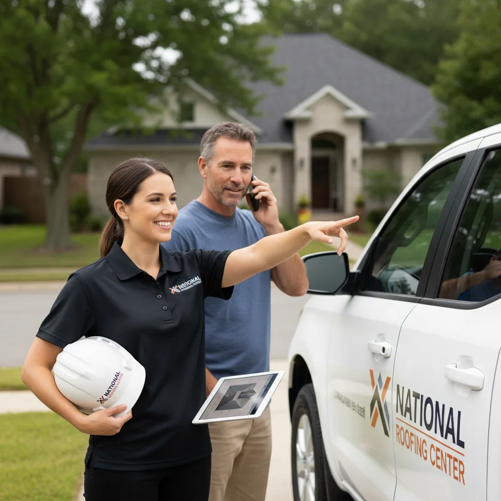 National Roofing Center customer support in Homeworth